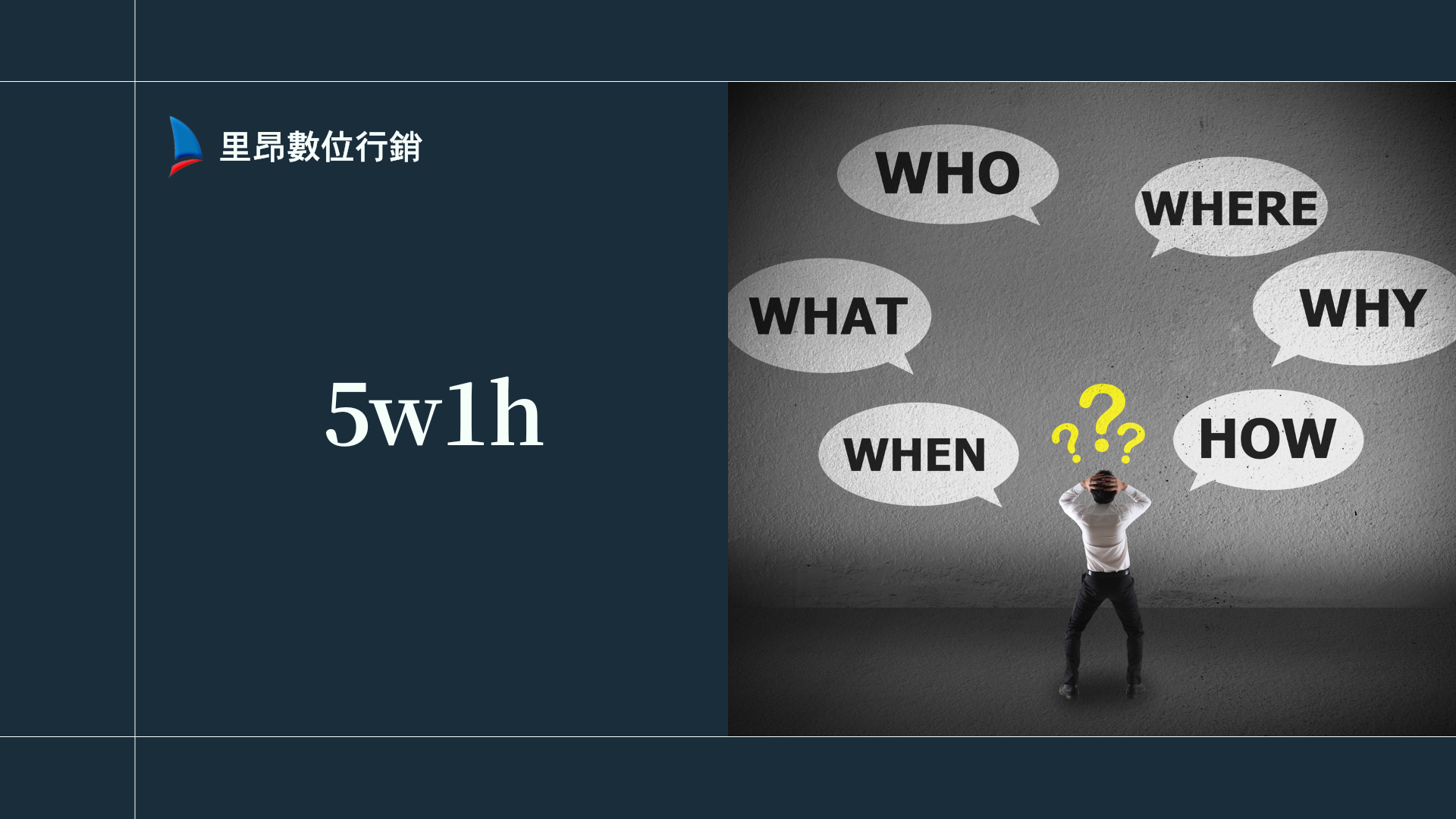 不會用 5W1H？你就錯過一半洞察力：專案分析懶人包
